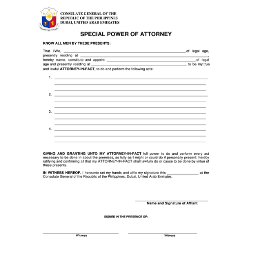 Power of Attorney Legal Translation